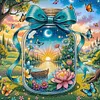 Luxury AB Velvet Diamond Painting Kit - Scenery