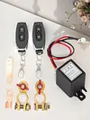 12V 200A Remote Battery Disconnect Switch Anti Theft for RV ATV Car Boat Truck