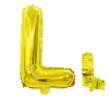 20PCS English Letters 16" Aluminum Film Golden Silver Rose Gold Balloons Birthday Party Decor