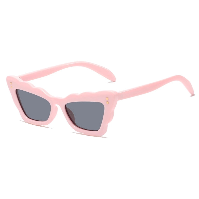 Retro Square Ac Cat Eye Full Frame Women’s Sunglasses