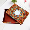 (US Local)Diamond Painting Storage Box DIY 5D Diamond Painting Jewelry Box for Women (D)