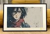 Mikasa Ackerman in Ruins Decorative Painting - Attack On Titan - Xingkong Studio