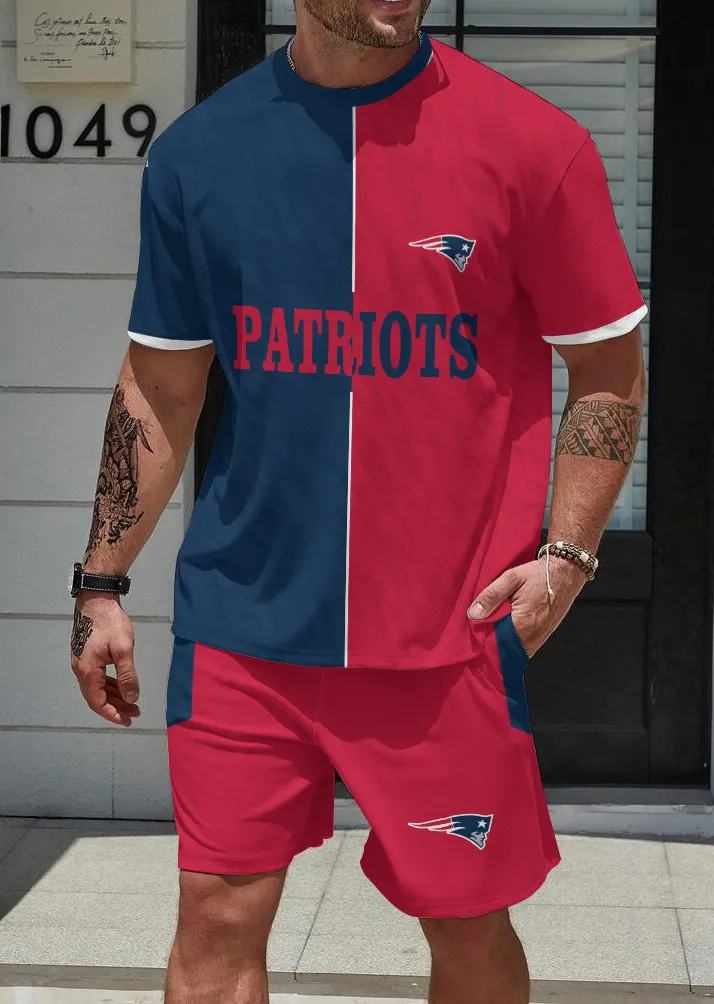 New England Patriots  Limited Edition Top And Shorts Two-Piece Suits