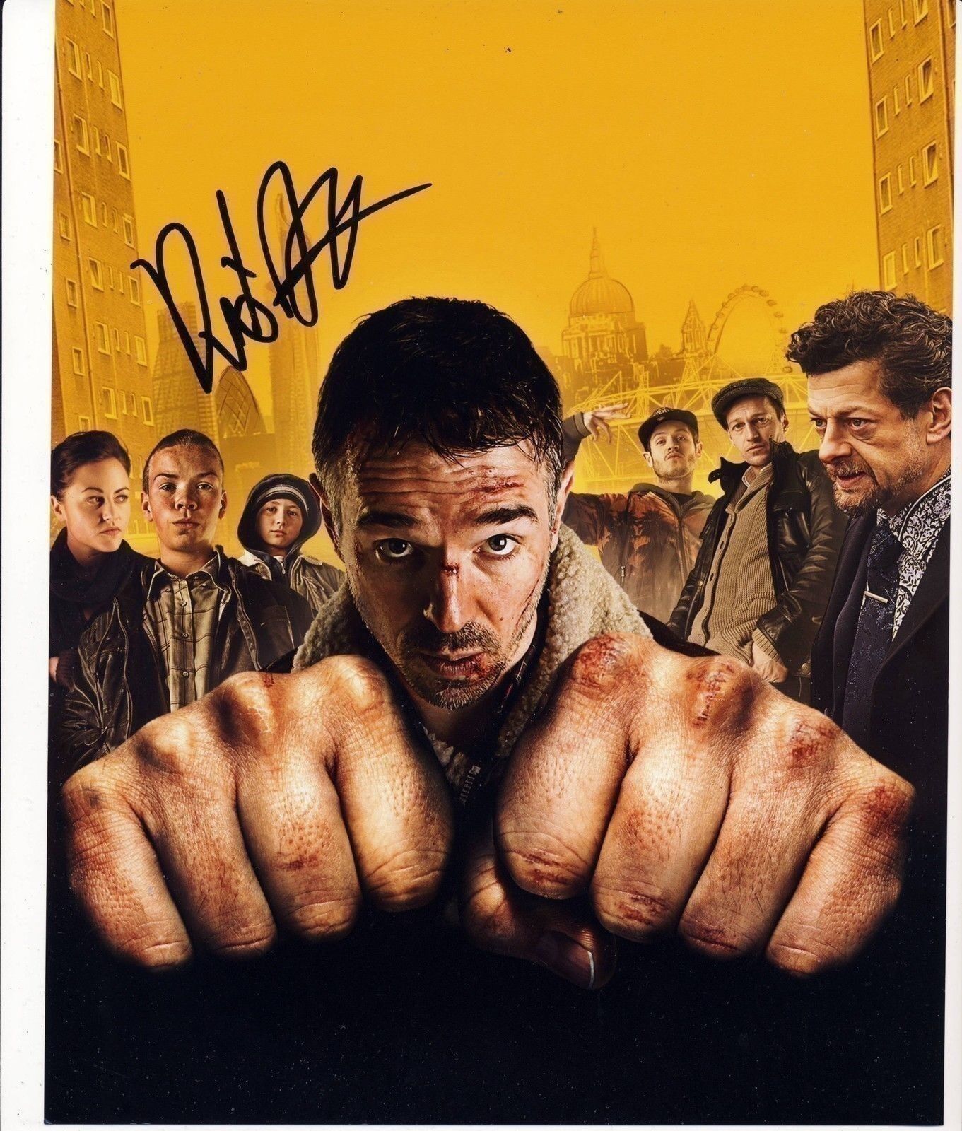 Dexter Fletcher Autograph DIRECTOR WILD BILL Signed 10x8 Photo Poster painting AFTAL [6060]