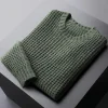 Winter Faux Wool Round Neck Sweater