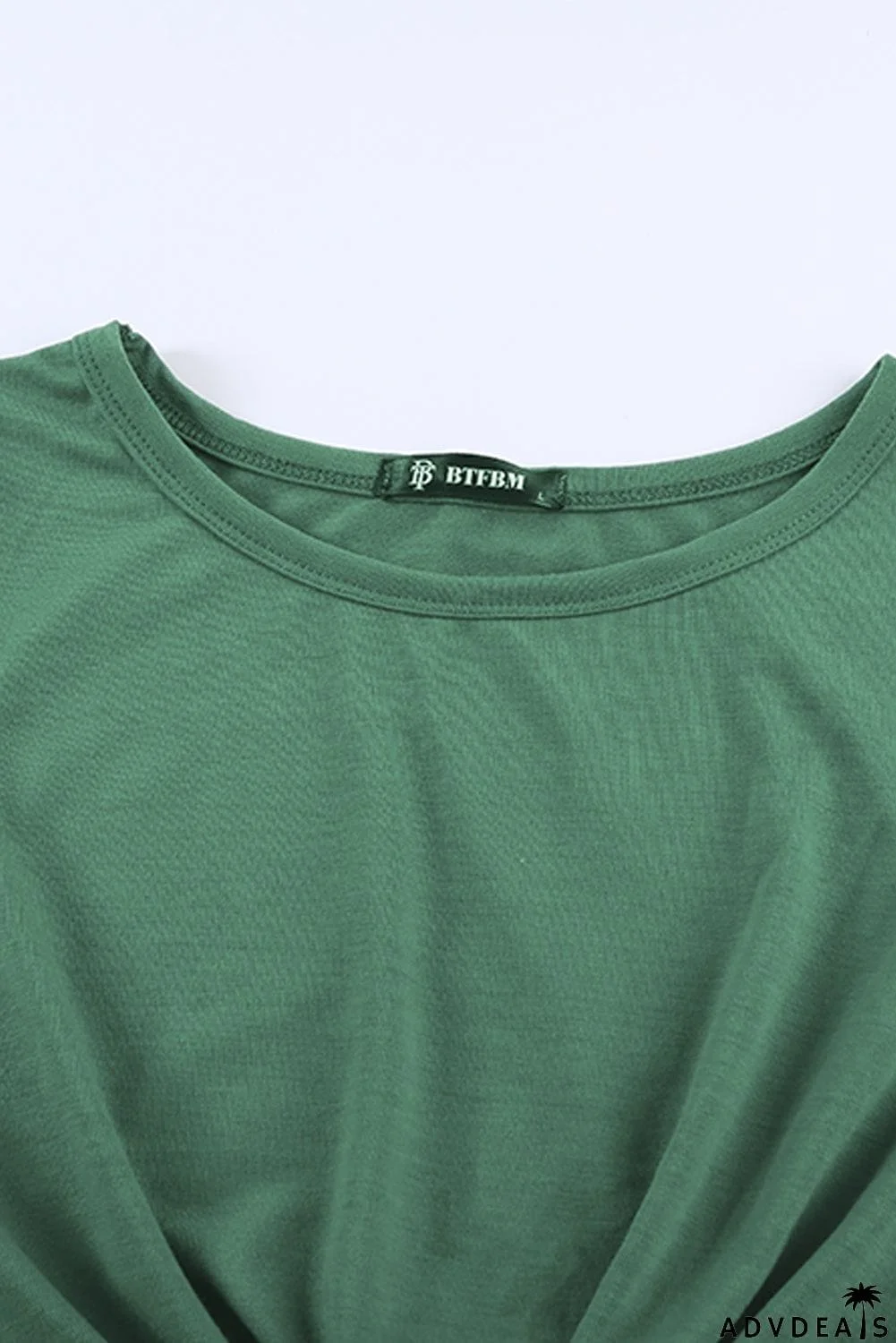 Burgundy Crew Neck Sleeveless Twist Hollow-out Bodycon Mini Dress