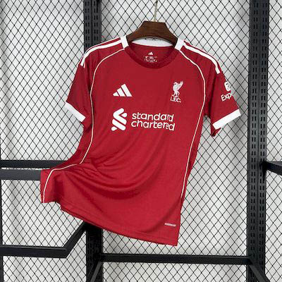 2025-2026 Liverpool FC Home Football Shirt 1:1 Thai Quality- Maxi Kit