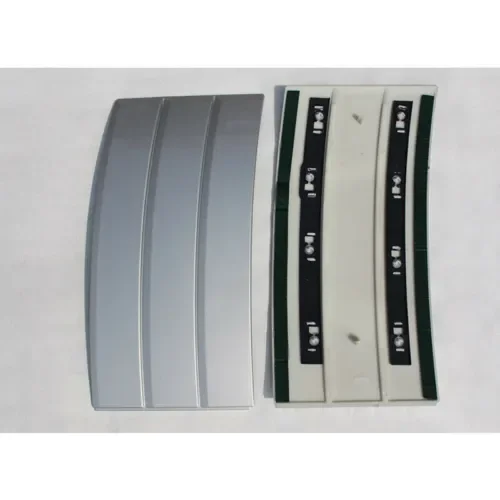 Dronehint Silver Front Door Side Louver Grille Molding Trim Fit For 13-20 Range Rover L405 (For: Land Rover) Parts