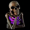 Skull Table Lamp Resin Crafts Halloween Ghost Festival Props