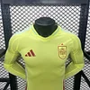 2024-2025 Player Version Spain Away Long Sleeve Soccer Shirt
