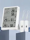 Wireless Weather Station Digital Hygrometer Thermometer for Indoor and Outdoor