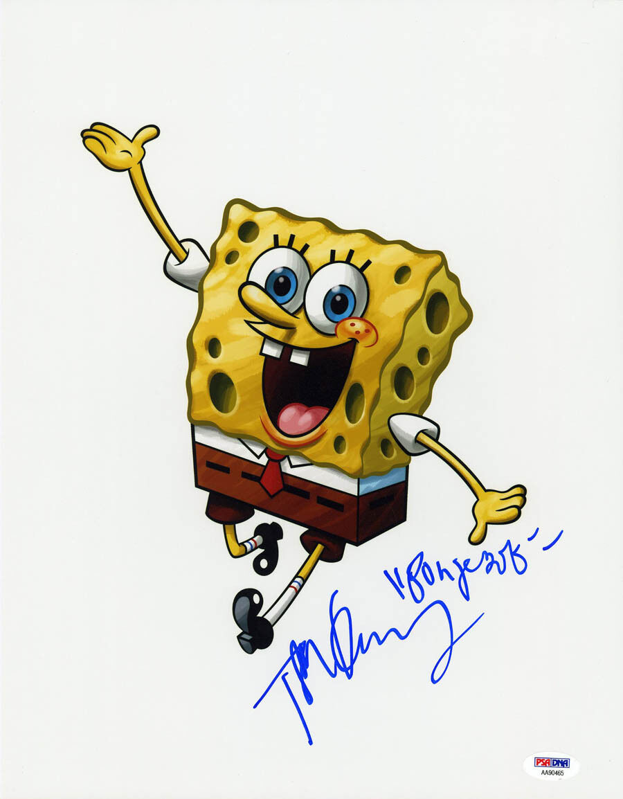 Tom Kenny SIGNED 11x14 Photo Poster painting Voice of SpongeBob SquarePants PSA/DNA AUTOGRAPHED