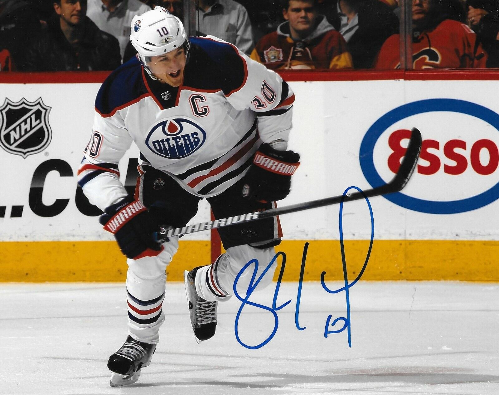 Shawn Horcoff signed Edmonton Oilers 8x10 Photo Poster painting autographed