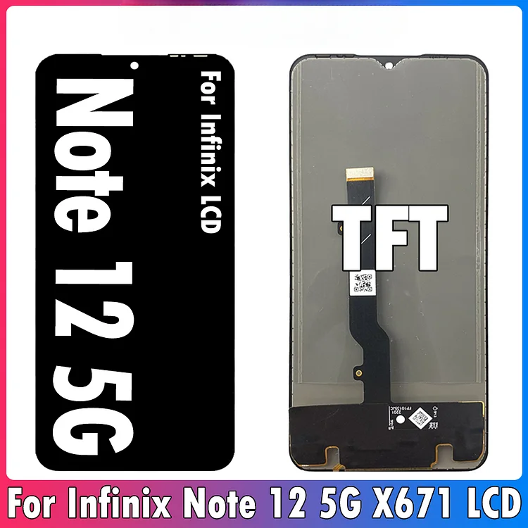6.7 inch TFT For Infinix Note 12 5G X671 LCD Touch Screen Digitizer Assembly Replace For Infinix Note 12 5G Display Phone Parts