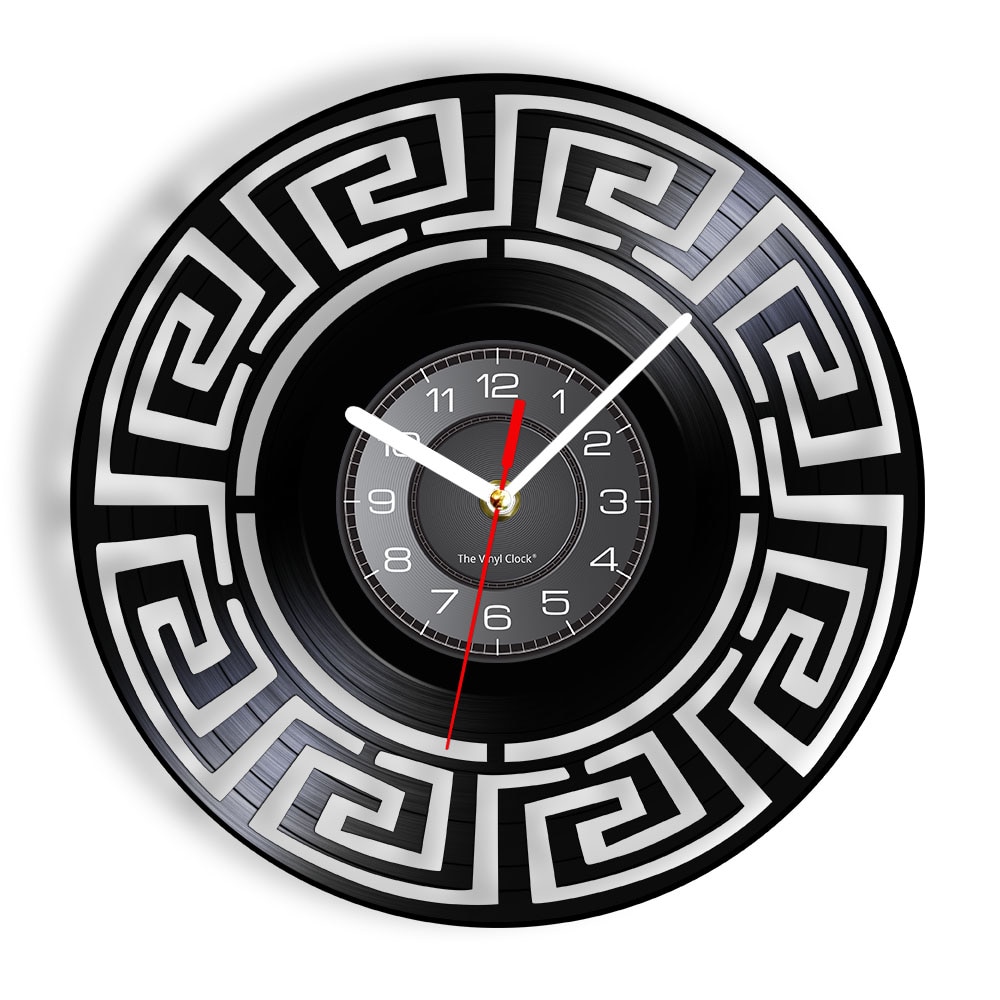 

Labyrinth Abstra - Vinyl Record Wall Clock - Without LED, 501 Original