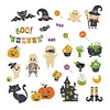 DIY Diamond Painting Sticker Diamond Art Stickers Arts and Crafts Decorative Diamond Stickers for Birthday Party Halloween Christmas Gifts (Halloween Witch House)