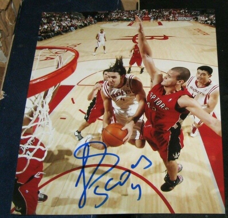 Luis Scola Houston Rockets SIGNED AUTOGRAPHED 8x10 Photo Poster painting COA Basketball NBA