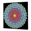 Lotusperlen-Mandala DIY-Perlenmal-Kunstsets mit Rahmen f&uuml;r Erwachsene, Anf&auml;nger, Wohnwanddekoration, Perlengem&auml;lde, Bildkunst, Bastelarbeiten 25x25cm.
