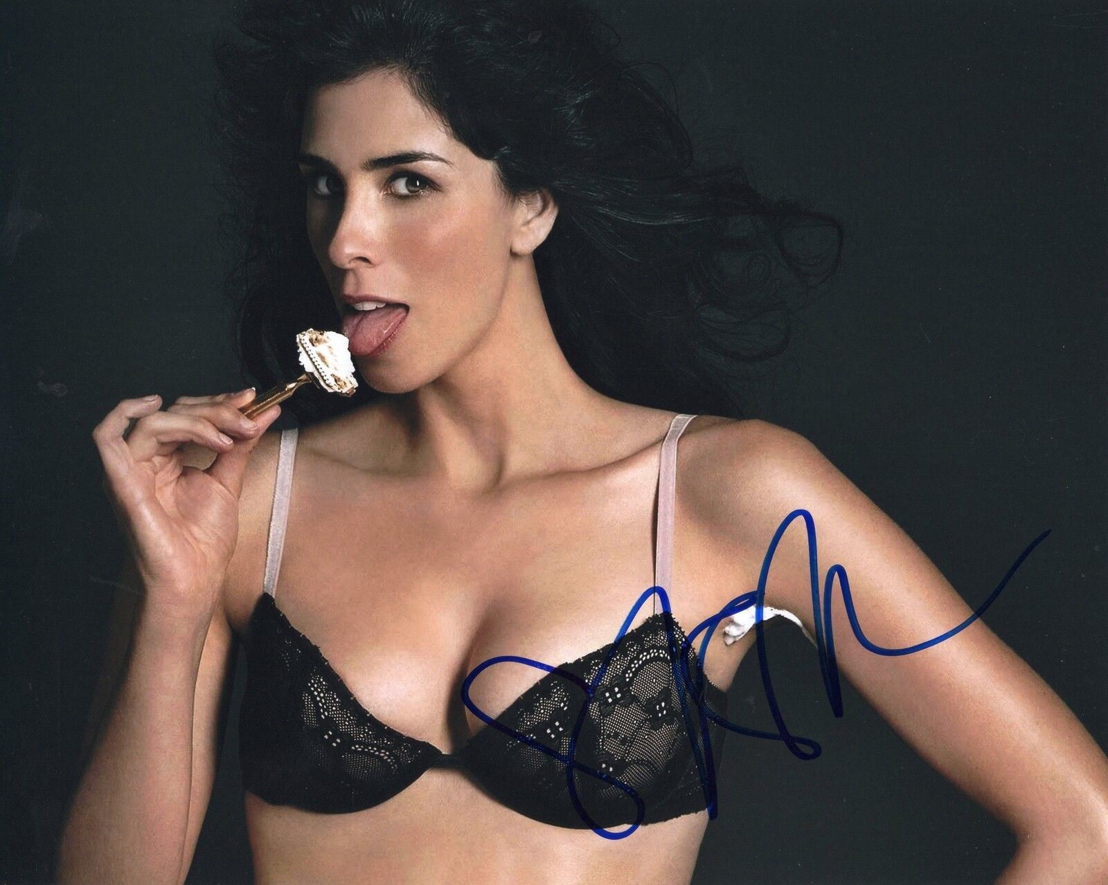 Sarah Silverman Sexy Comedian Signed 8x10 Photo Poster painting w/COA #1