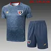 2025/2026 S&atilde;o Paulo pre-match training Grey Shirt+Shorts 1:1 Thai Quality
