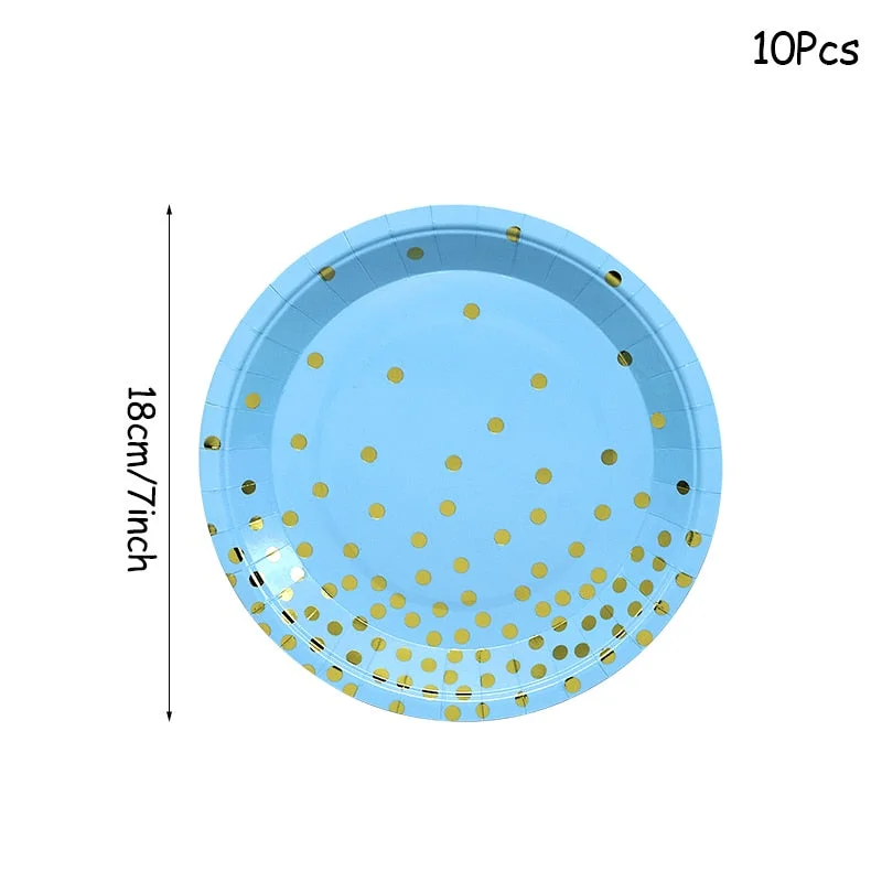 First Birthday Baby Boy Girl Party 1st Birthday Party Decoration Banner Balloons 1 One Year Old Party Baby Shower Decor Supplies