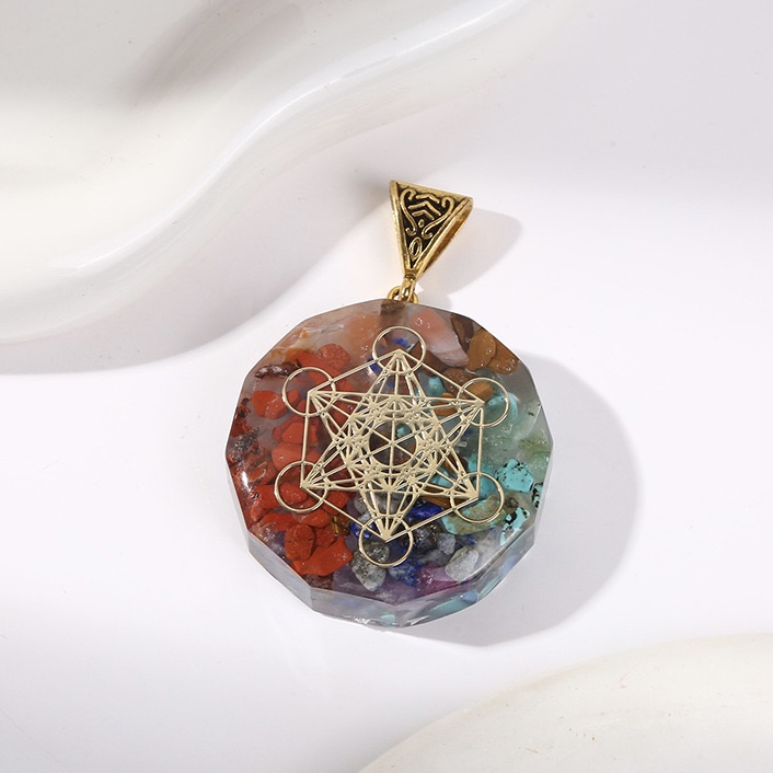 7 Chakra Gemstone Chips Necklace