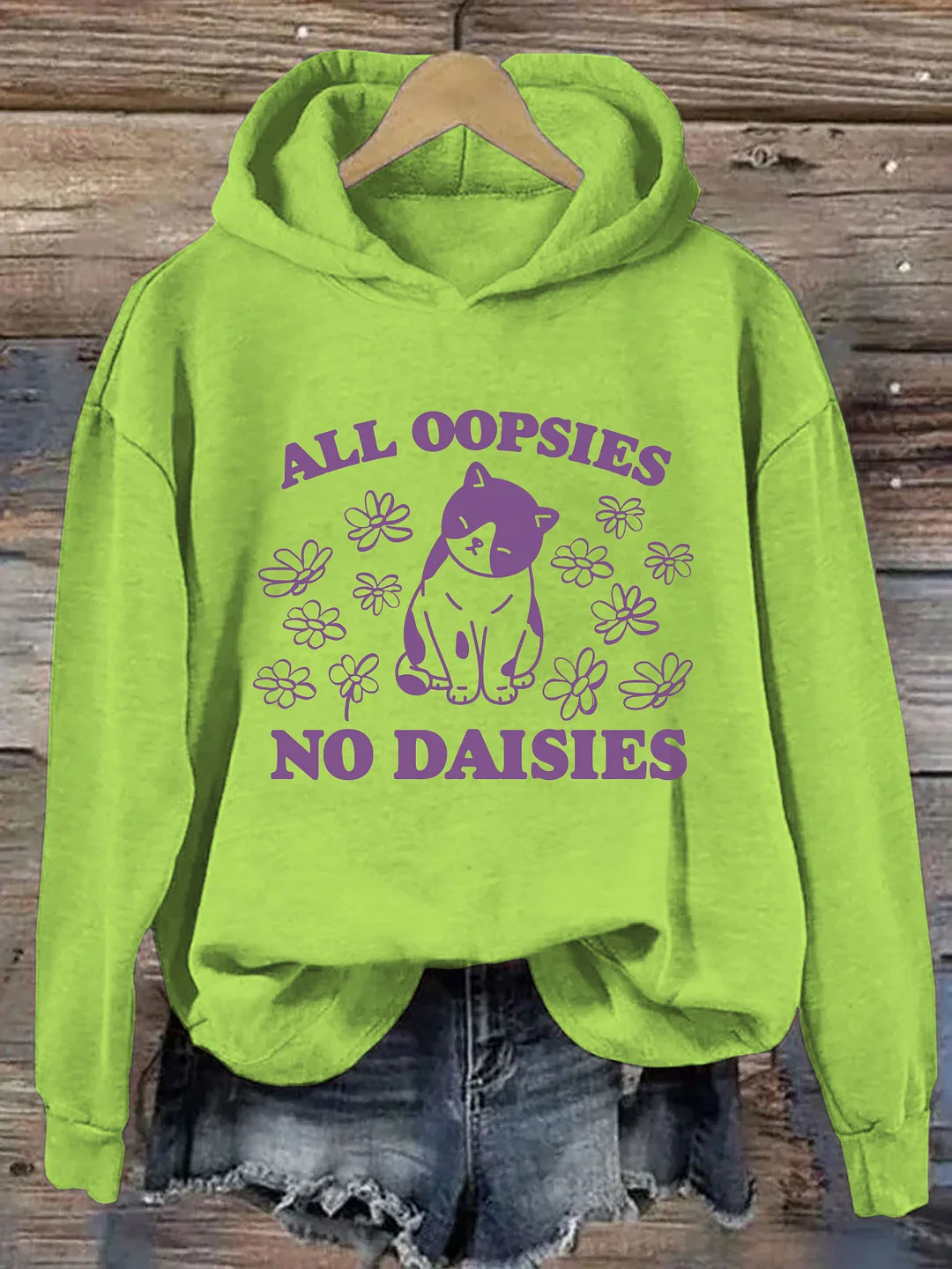 All Oopsies No Daisies Hoodie