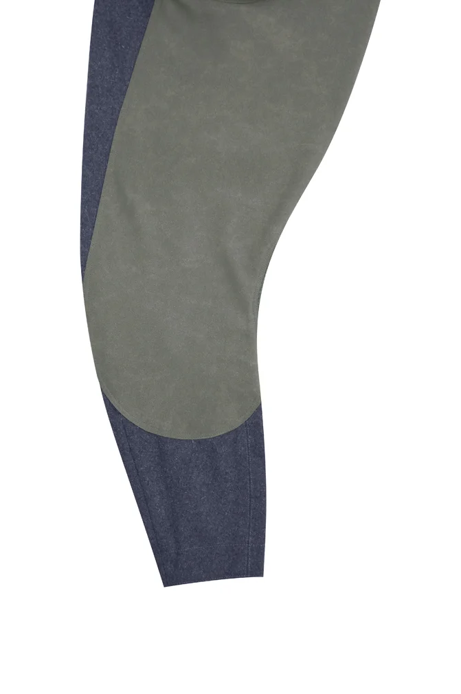   Luftwaffe German M1940 Blue Grey Wool Mounted Troops Riding Breeches German-Uniform