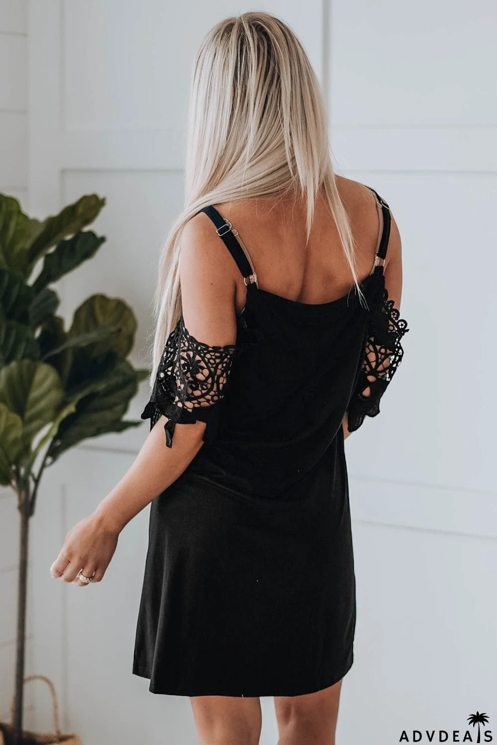 Cold Shoulder Mini Dress