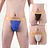Sellsworld 3pcs Mens Sexy Thong Panties Low-Waisted Mesh Jock Strap G-Strings Brief Man T-Back Open Butt Lingerie Elasticity Gay Underwear