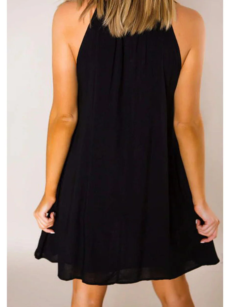 Sleeveless Floral Dress