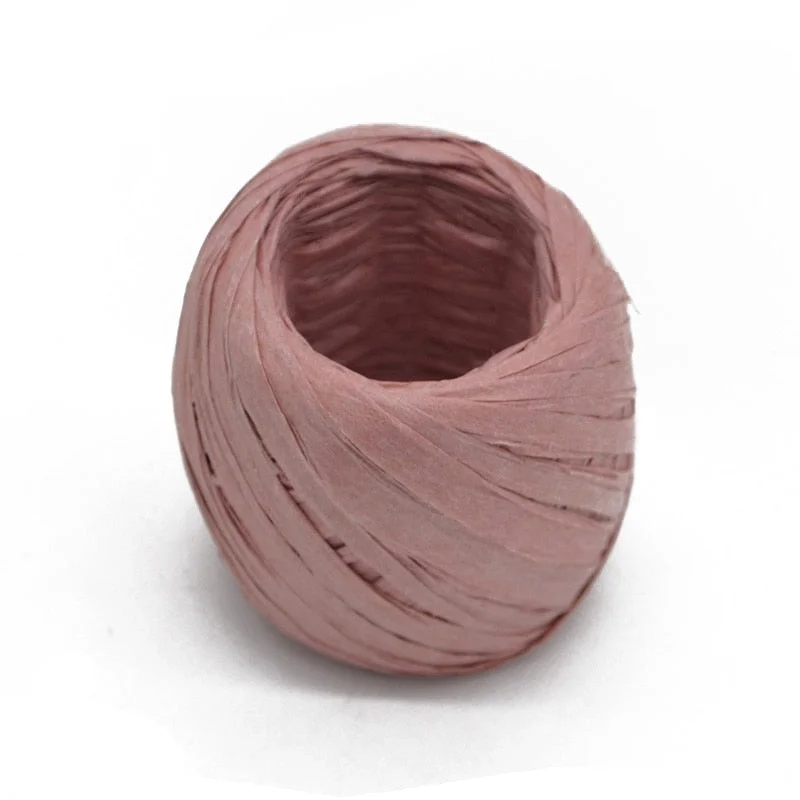 1 Roll 20 Meters CAKE COOKIE raffia ribbon paper rope palm packaging rope decorations baking box packing party candy gifts