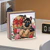Acrylic Napkin Holder Diamond Painting Kit for Home Table Decor (Gift Puppy)