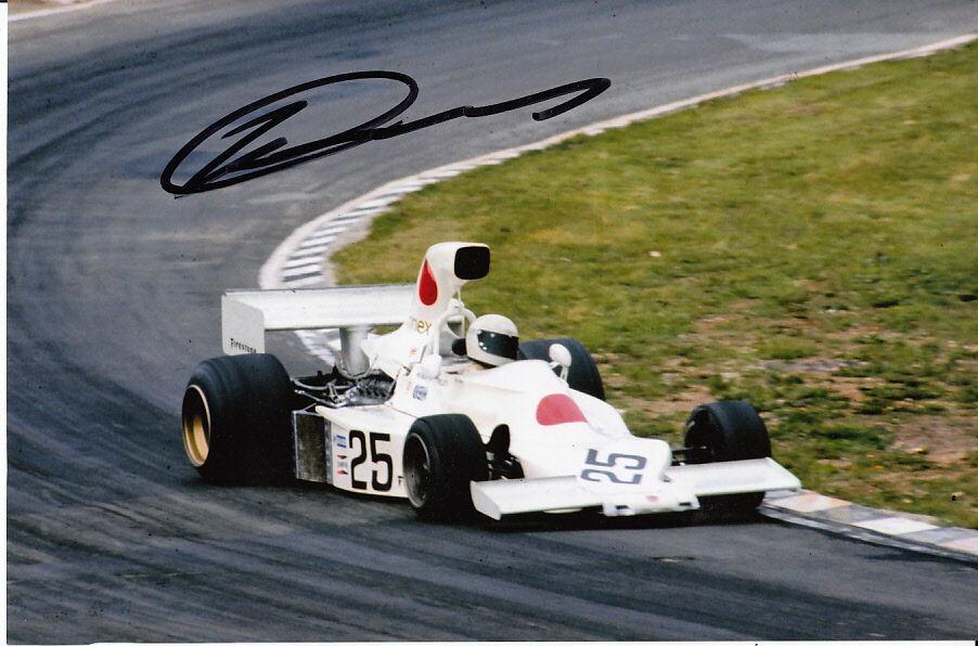 Howden Ganley Hand Signed Maki-Cosworth F101 Photo Poster painting 9x6.