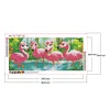 Flamingo -Full Round Diamond Painting(30*60cm)