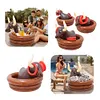 Inflatable Water Bull Cooler Multifunctional Drinks Cooler Tray for Summer Party