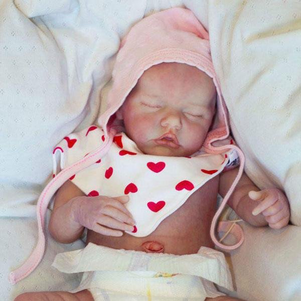 17" Little Fancy Reborn Baby Doll Girl - rebornshoppe