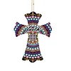 DIY Diamond Painting Special Shape Drills Cross Decoration Pendant Kit