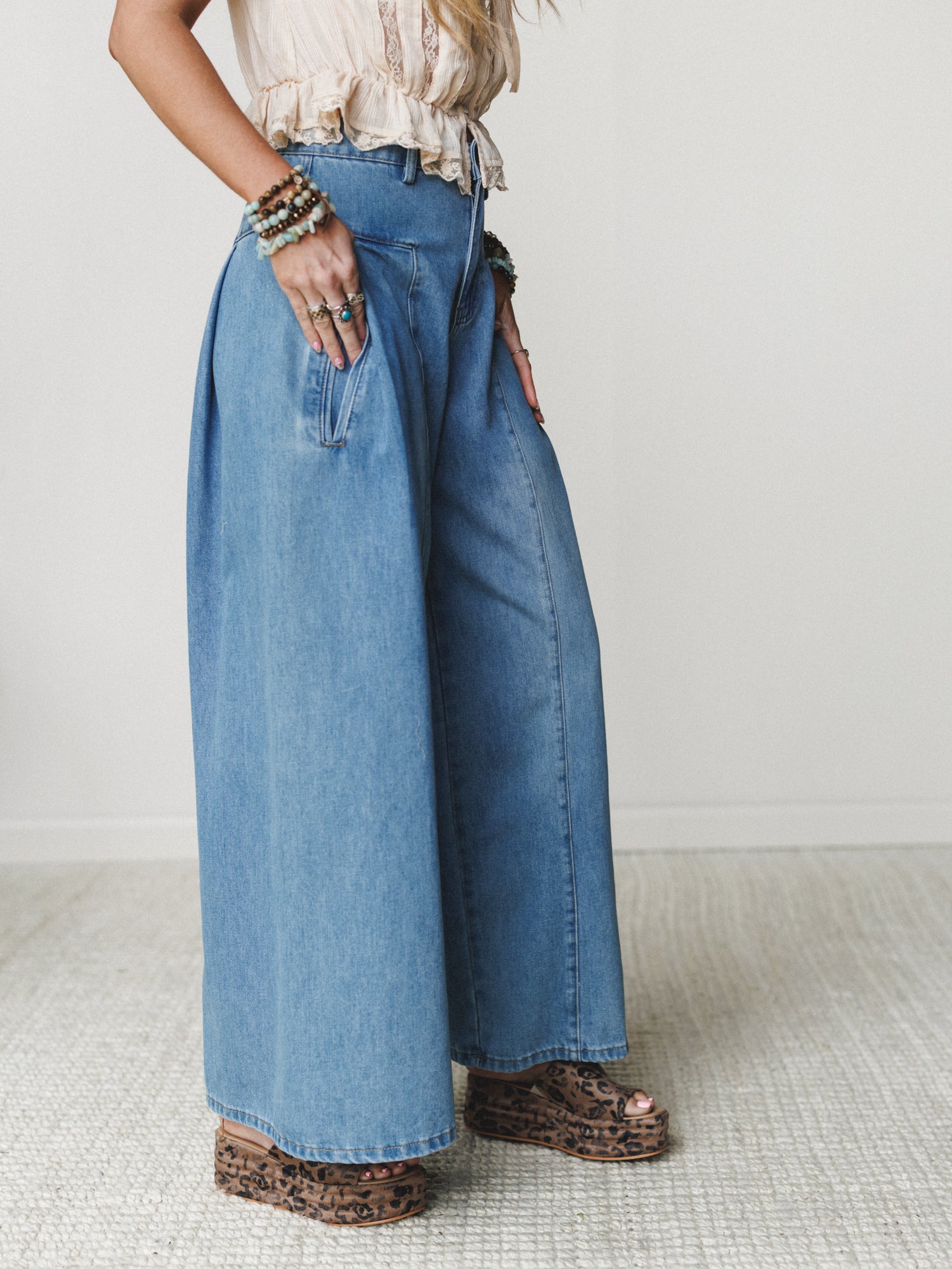 Let Love In Jeans - Light Denim