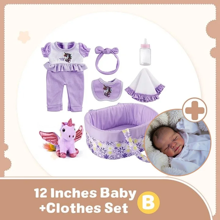 12"&16" Full Body Silicone Bendable Reborn Baby Boy or Girl Dolls Named Qalauin and Zillon