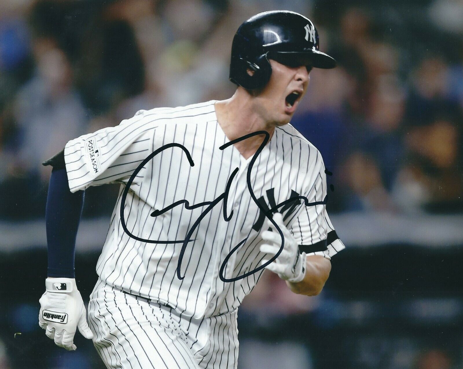 Signed 8x10 GREG BIRD New York Yankees Autographed Photo Poster painting - COA