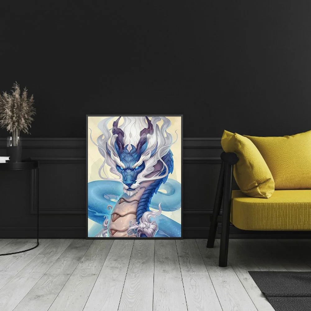 Full Round Diamond Painting 30*40cm - Dragon