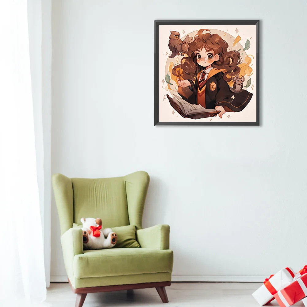Diamond Painting - Full Round Drill - Harry Potter Hermionet(Canvas|50*40cm)