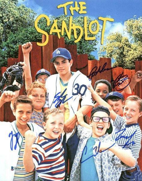 REPRINT - SANDLOT Cast Baseball Classic Autographed Signed 8x10 Photo Poster painting Poster RP