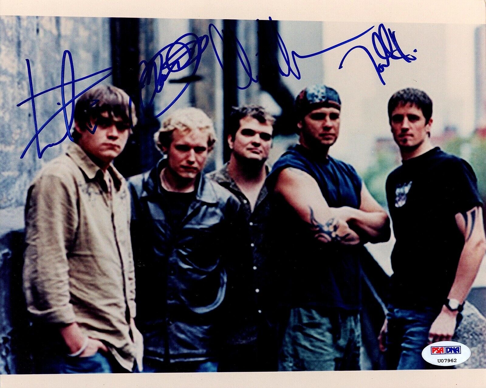 3 DOORS DOWN Autographed Hand SIGNED 8x10 Photo Poster painting PSA/DNA CERTIFIED AUTHENTIC ROCK