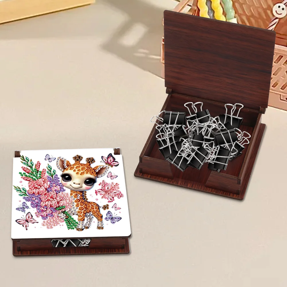 DIY Butterfly Fawn Diamond Painting Note Box Paper 160 Sheets of Paper for DIY Art Craft