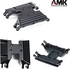 AMK RC Gearbox Bottom Plate, Metal Gearbox Bottom Plate Available for Axial 1/18 RC Crawler Axial Capra UTB18 RTR Upgrade Part RC Accessories (Black)