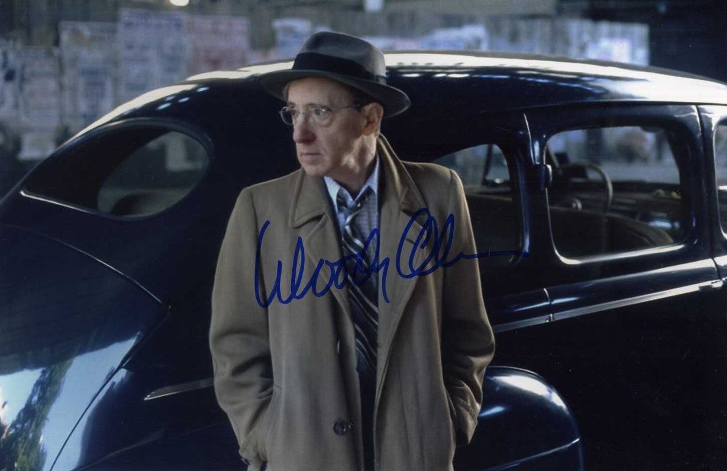 WOODY ALLEN Signed Colour Photo Poster paintinggraph - Film Star Actor / Director - preprint