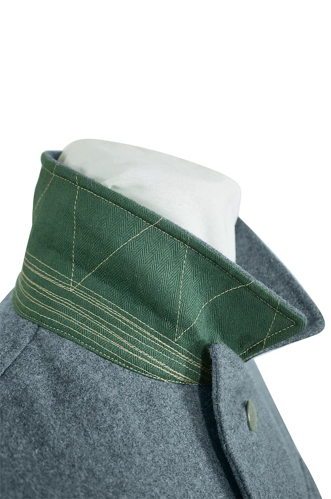   Wehrmacht German M1942 EM Italian Field Wool Tunic Feldbluse Blue Green Grey German-Uniform