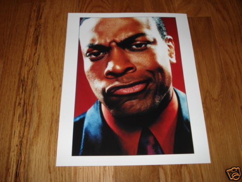 Chris Tucker Promo 8x10 Photo Poster painting color live sexy